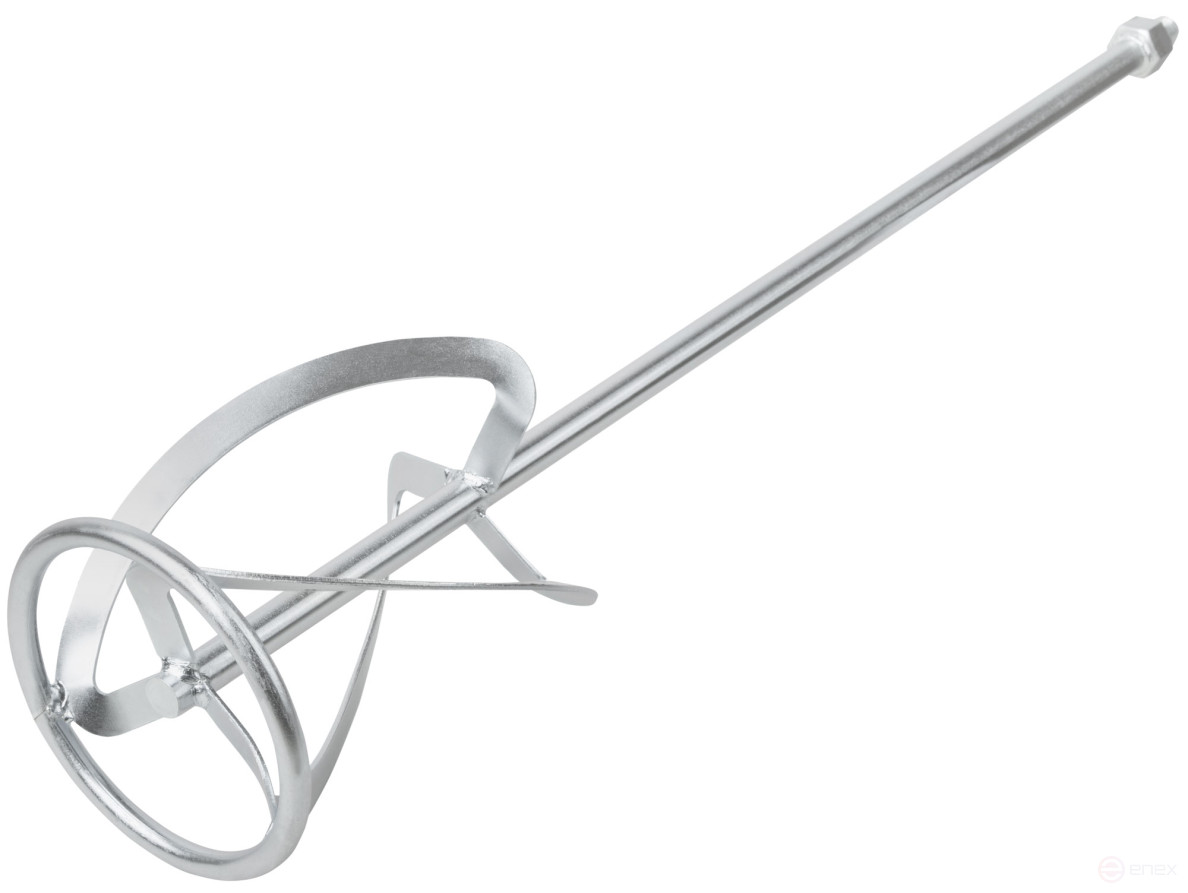 Миксер для тяжелых строительных смесей усиленный Профи, хвостовик М14, 120х590 мм, 04281