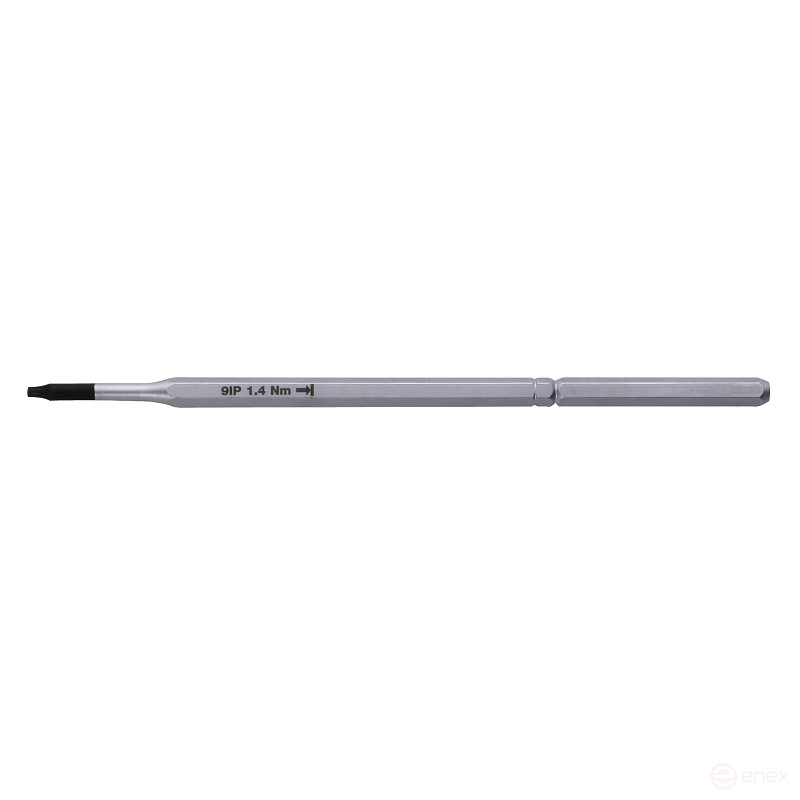 Rod for torque screwdrivers for TORX PLUS IP20 screws, 90 mm