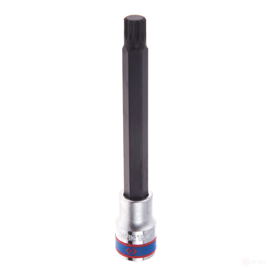 Насадка (бита) торцевая 1/2", Spline, M12, L = 140 мм KING TONY 406612
