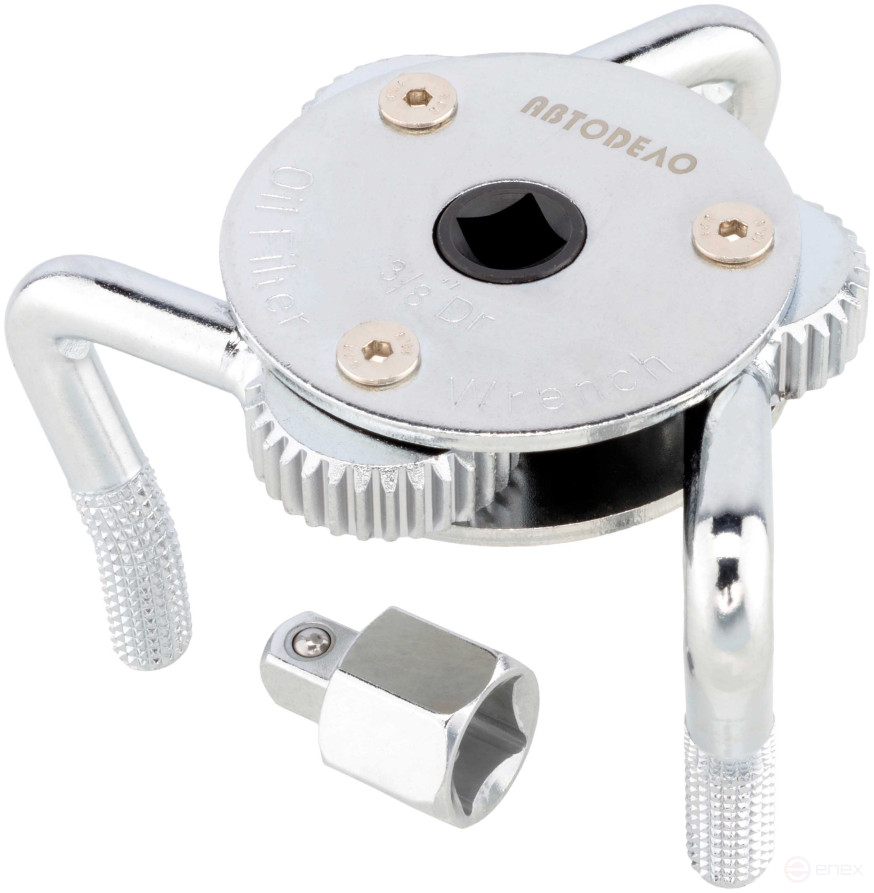 Ключ масляного фильтра (АвтоDело) "Краб" D=35-75mm (40518)