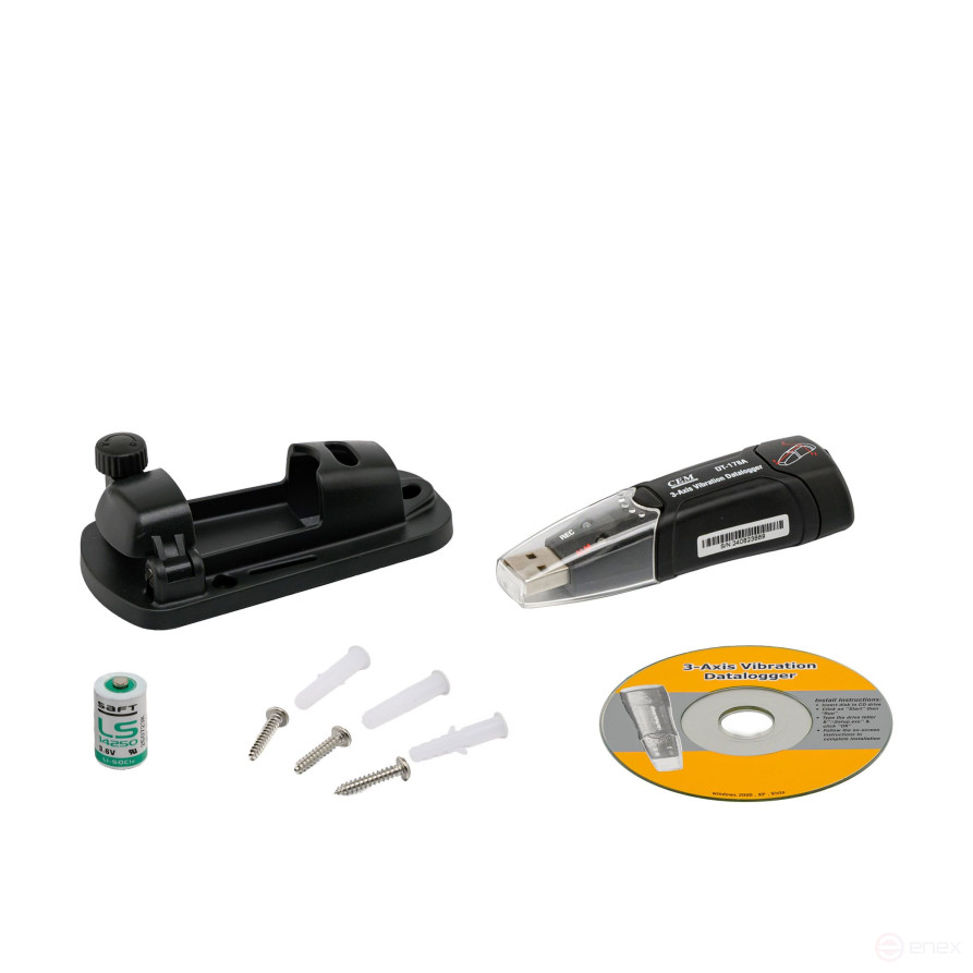 DT-178A 3-axis vibration recorder