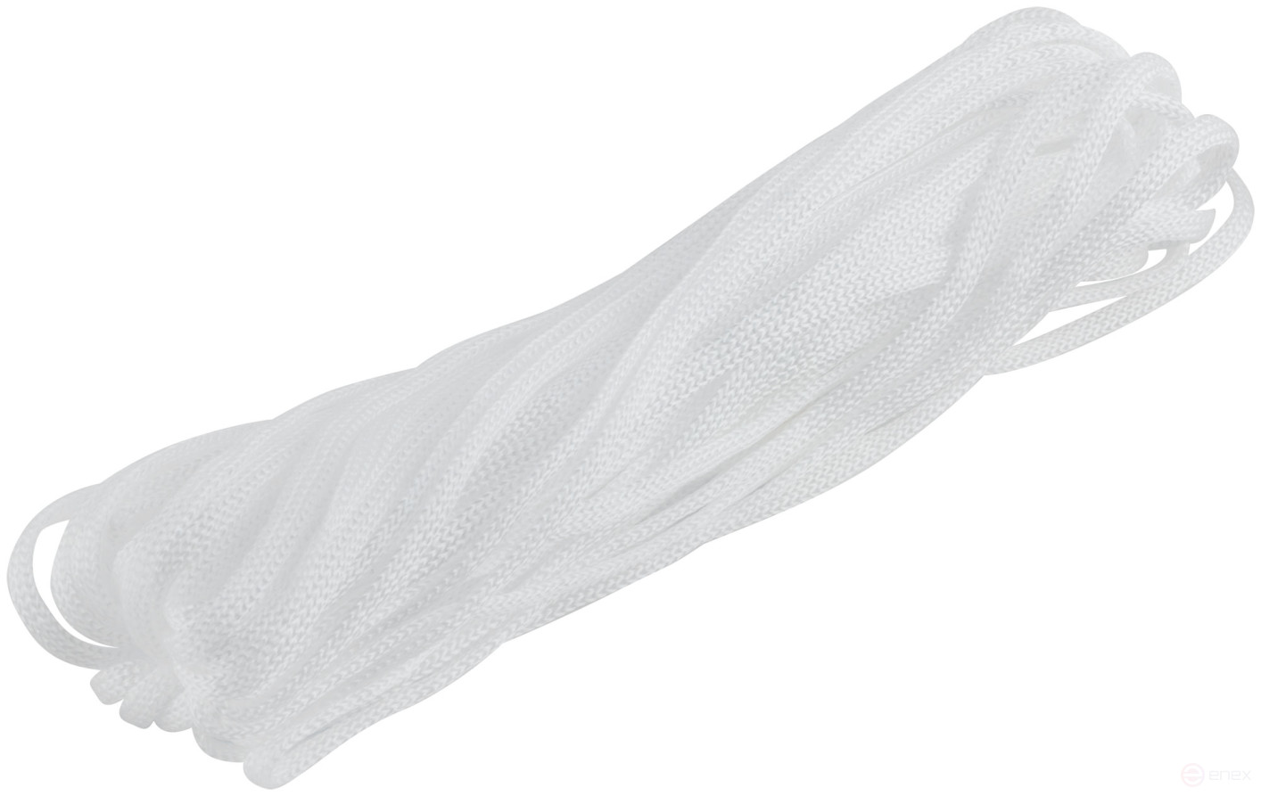 Шнур вязаный полипропиленовый без сердечника 6 мм х 20 м, р/н= 67 кгс