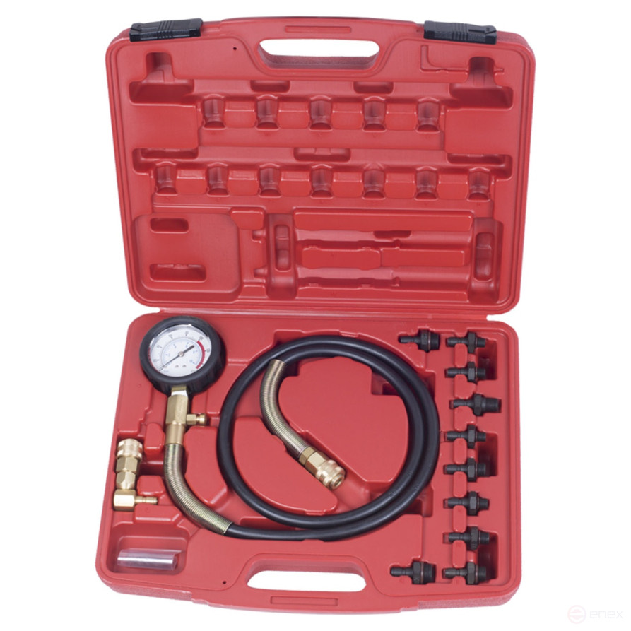 Oil pressure gauge, 0-10 bar, adapter kit MASTAK 120-20010C