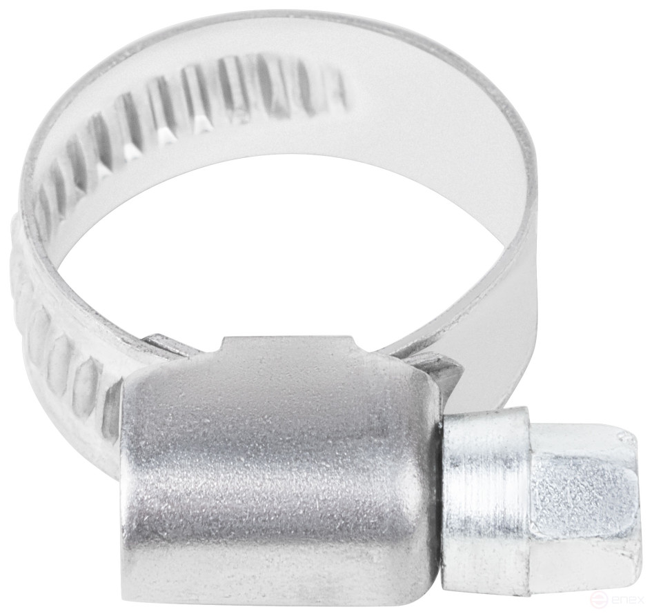 Хомут обжимной накатной, ширина 9 мм, нерж.сталь 12-20 мм