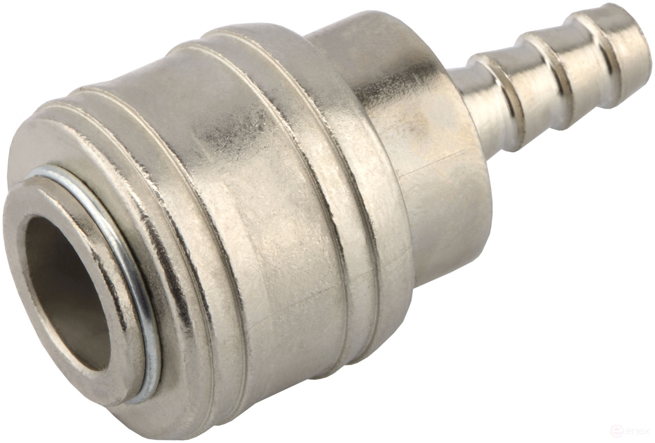 D/hose adapter quick-release 8mm herringbone (BERIL)