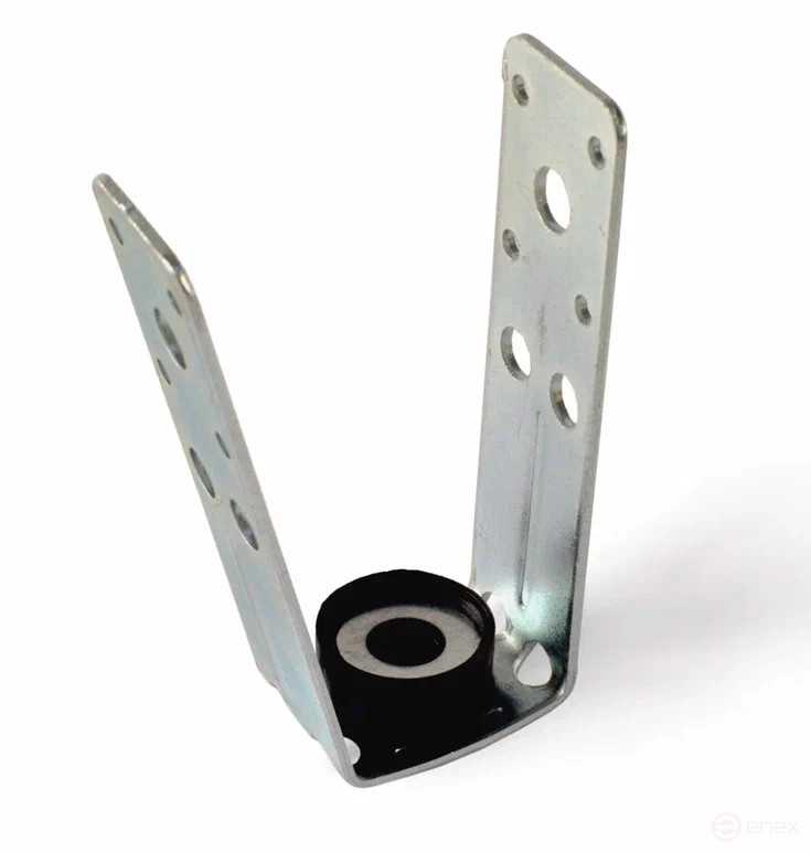 V-shaped fasteners with vibration dampener