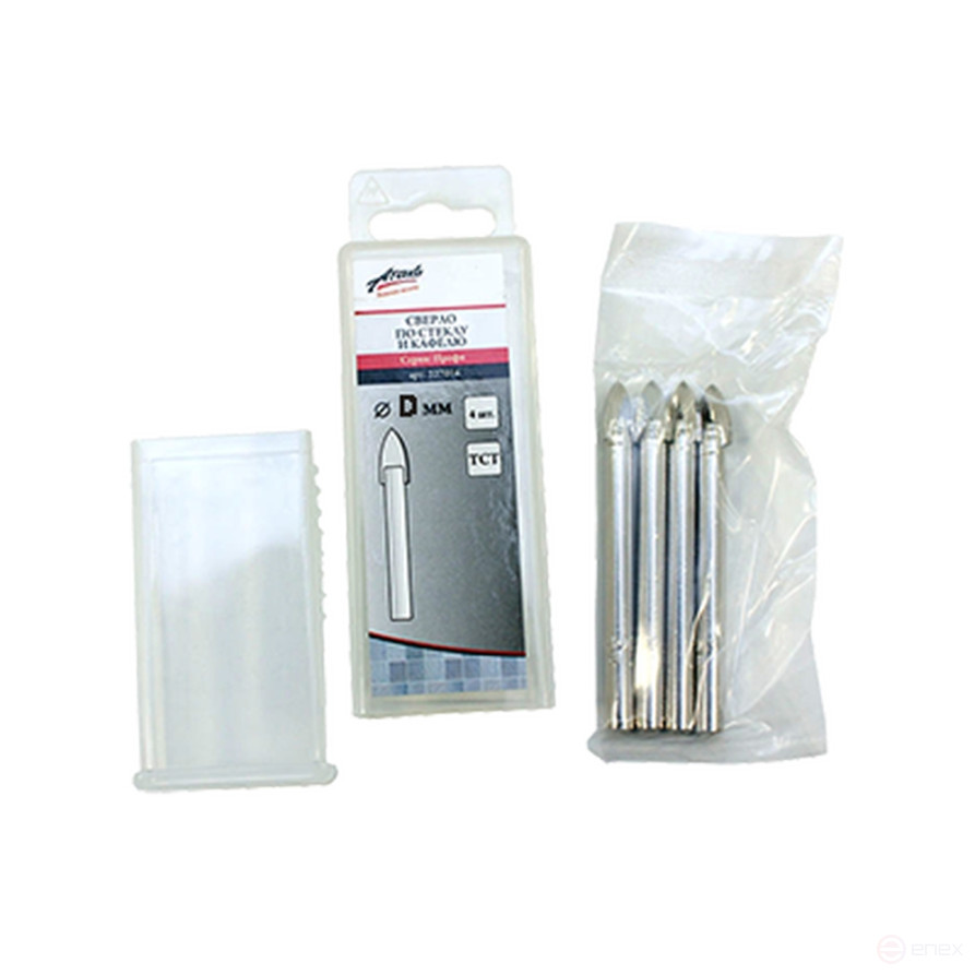 Tile and glass drill bit 8 mm profi Attack, box 6 pcs