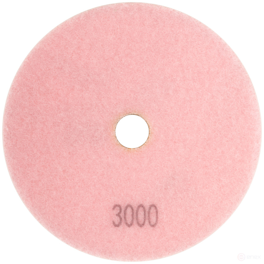 Diamond flexible grinding wheel AGSHK (Velcro), wet grinding, 125 mm, P3000