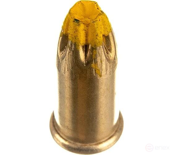 Монтажный патрон калибра Д-2 (6,8х18 мм, 100 шт/уп, желтый) FEDAST