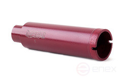 Сегментная алмазная коронка MESSER REDLINE по граниту диаметр 25 мм длина 100 мм