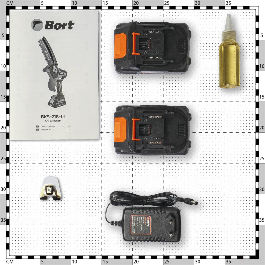 Cordless chain saw BORT BKS-218-Li