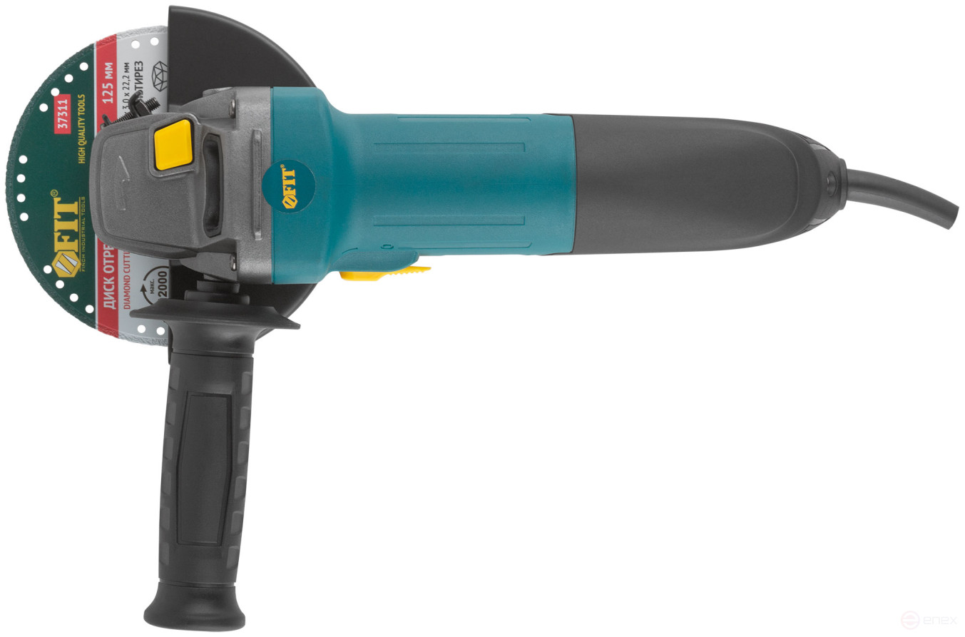 Angle grinder 900 W; 0-10500 rpm; KlK 125 mm; 2 kg; reinforced rotor; small; cut. tilt; box