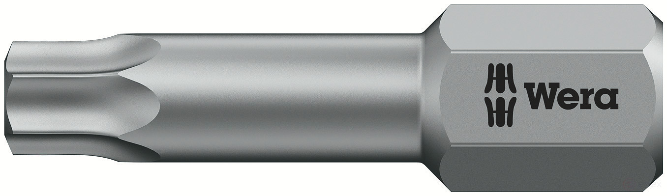 867/1 TZ TORX® бита торсионная, вязкая твёрдость, хвостовик 1/4" C 6.3, TX 25 x 25 мм