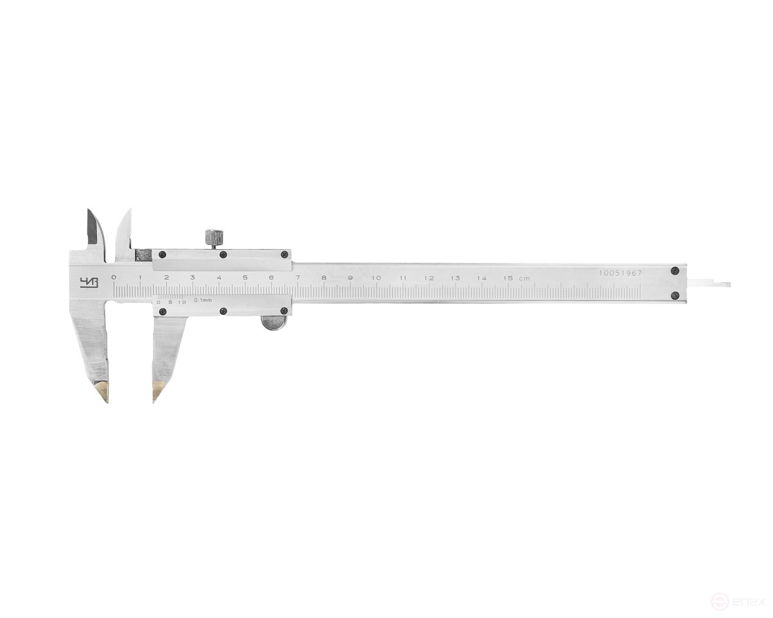 Vernier caliper marking SHTSRT I - 150 0,1 with carbide jaws CHEESE