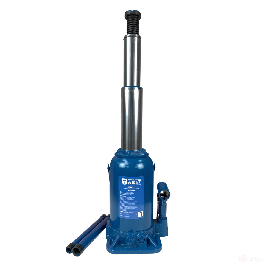 Double-rod bottle jack T02012i AE&T 12t
