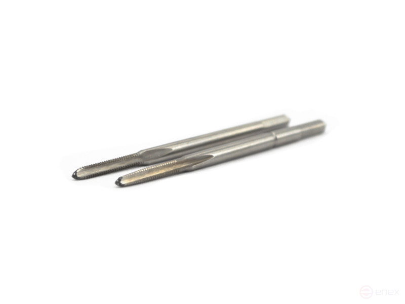 Tap M2x0,4 machine-manual R6M5 2pcs ISP1 GOST 3266-81 Beltools