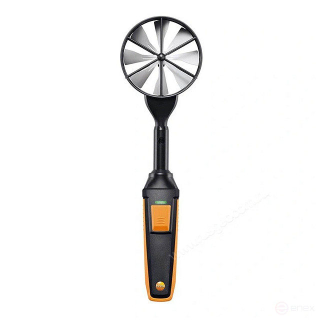 High-precision probe impeller (Oslash 100 mm) with Bluetooth including Testo temperature sensor