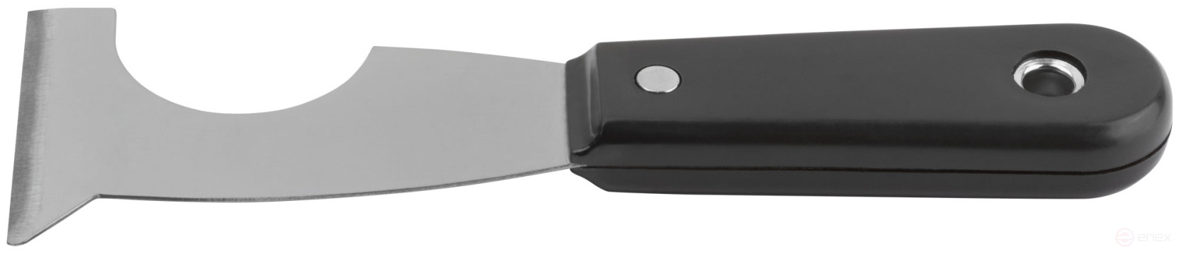 Multifunctional painting spatula, plastic handle 63 mm