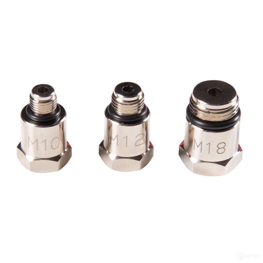 Pressure gauges for checking the CPG of gasoline engines, case, 6 items MASTER 120-60006C