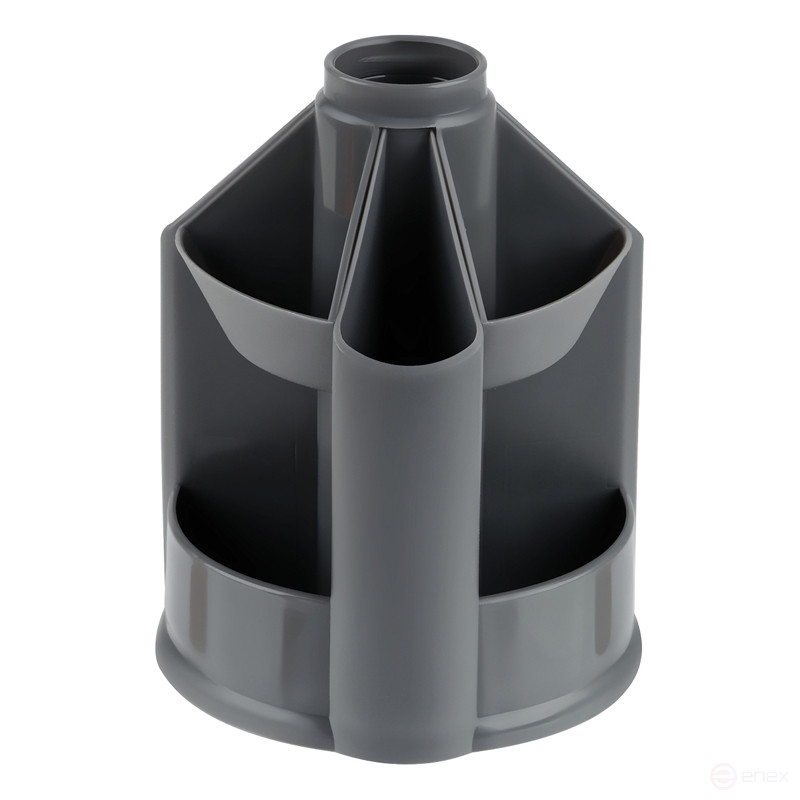 STAMM "Mini Desk" table stand, plastic, rotating, grey