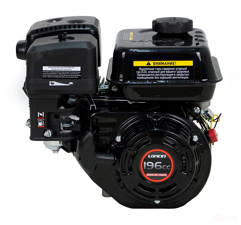 Двигатель Loncin G200F-B D20 (U type)