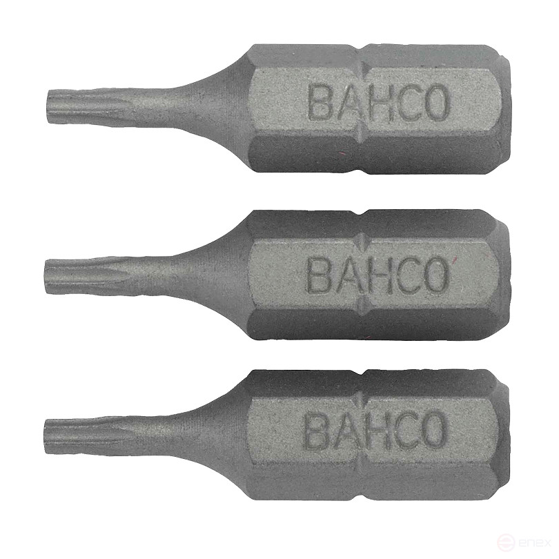 1/4" 3pcs bits. for TORX TR27 screws, L=25 mm