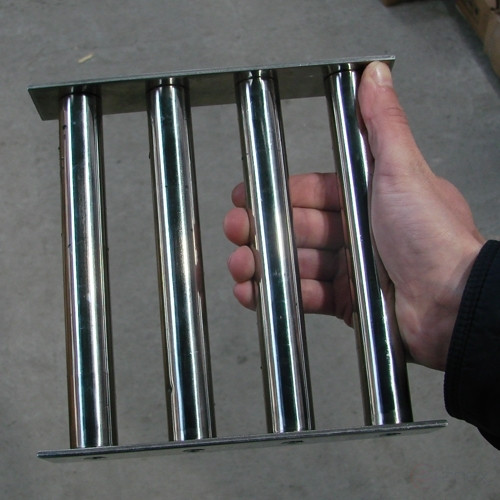 Магнитная решетка прямоугольная ПРОФ-МАГНИТ, 200х200х40 мм, 4 стержня