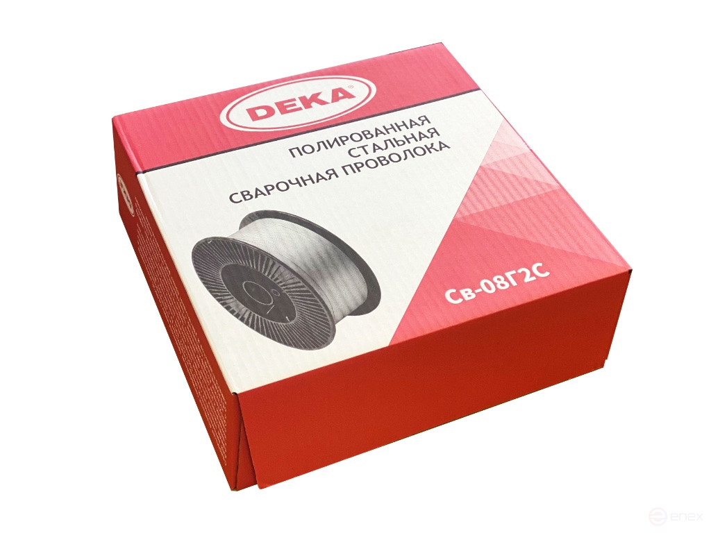 Polished wire DEKA SV-08G2S 0.8 mm by 15 kg
