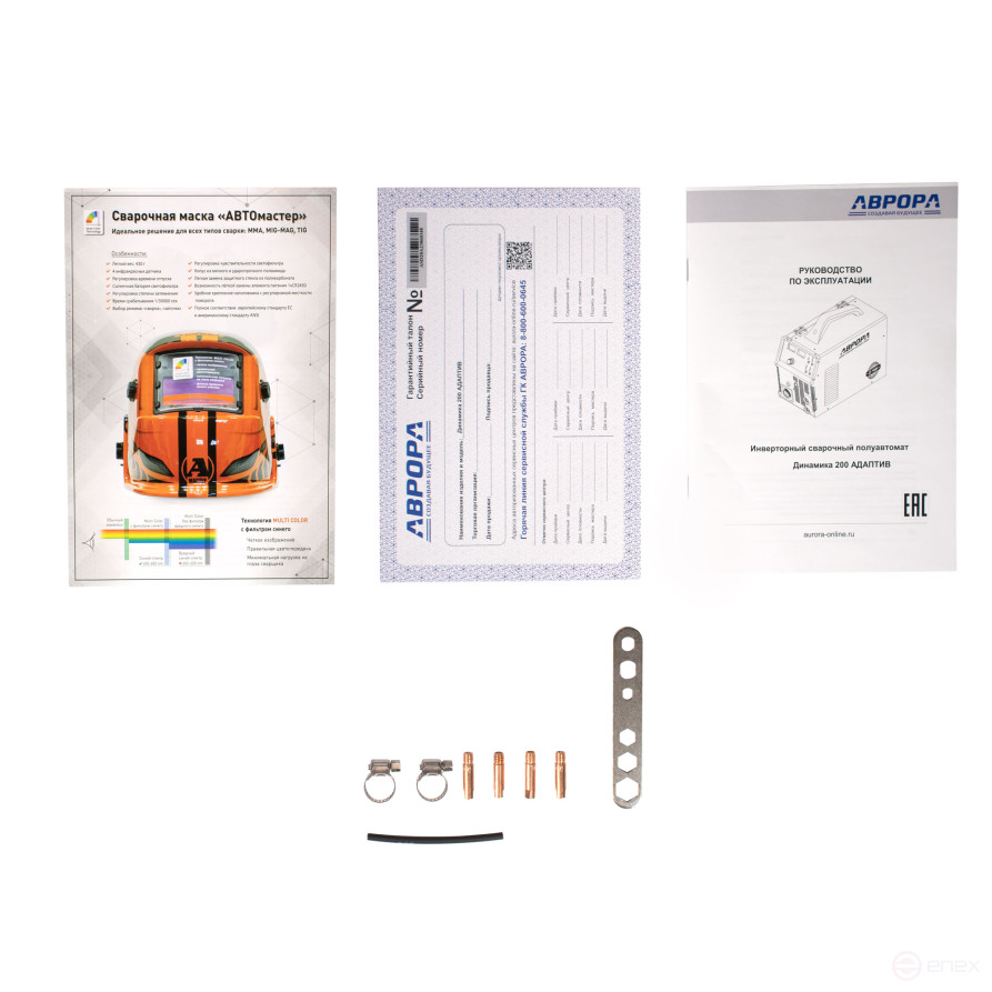 Inverter semi-automatic welding machine AURORA Dynamics 200 ADAPTIVE