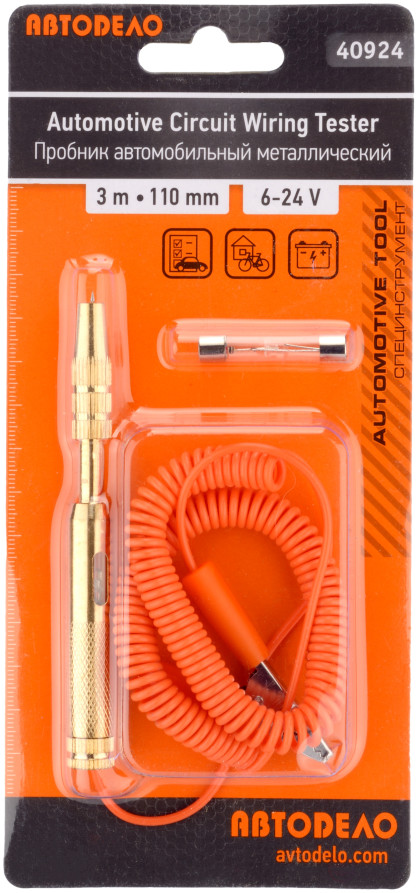 Automotive probe "igla" 130mm, 6-24V, 3 m wire (Avtodor) 40924