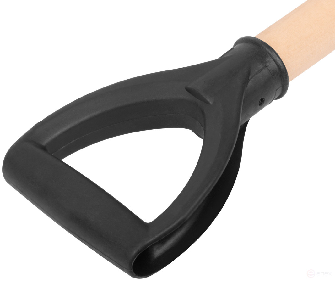 Bayonet shovel for bulk cargo ("American") with wooden handle and V-handle 230x280x1360 mm