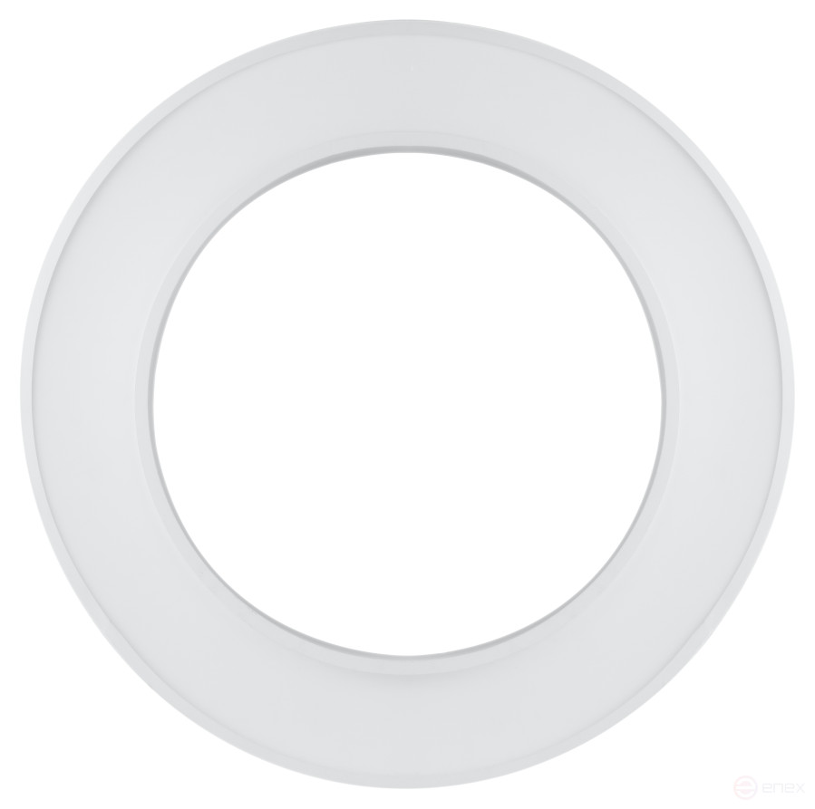 ERA Geometria LED Lamp SPO-134-W-40K-056 Ring 56W 4000K 4200Lm IP40 800*80 White Hanging Driver inside