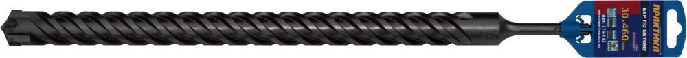 Бур SDS-plus ПРАКТИКА 30 х 400/460 мм, Х-тип серия "Эксперт" по бетону (776-133)