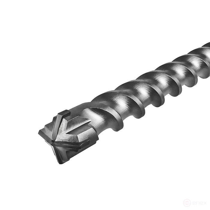 Бур SDS-MAX ПРАКТИКА 32 х 1360/1500 мм, КВАДРО, серия Эксперт, по бетону (915-725)