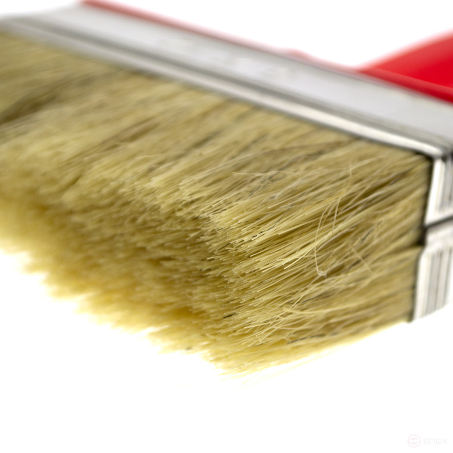 Flat brush "Maklovica", 30 x 120mm, in/in 38mm, natural.stubble, Cheglok (144)