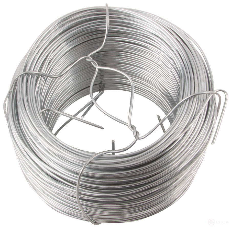 Galvanized knitting wire 1.2 mm x 100 m