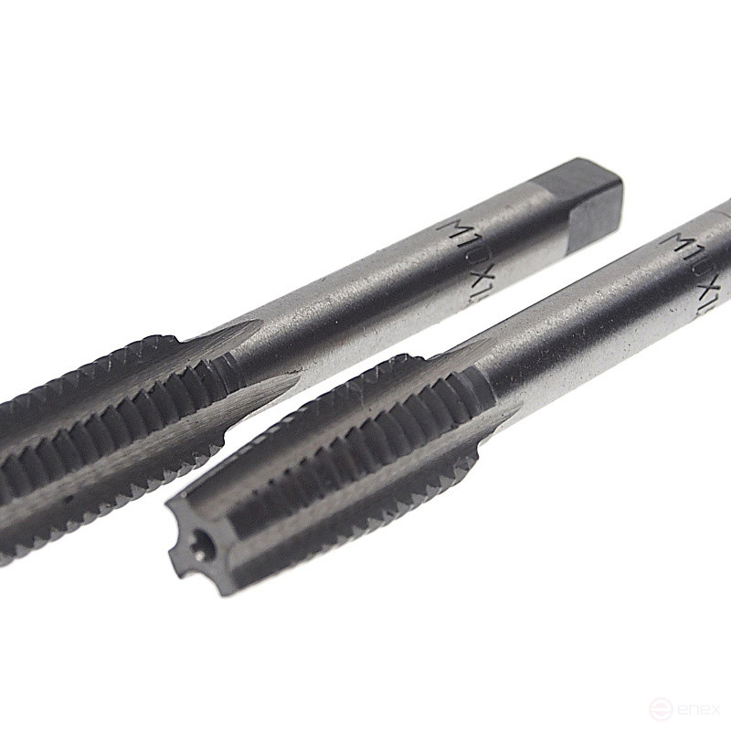 Метчик ER-01015M M10x1,5 (2шт),в пластиковом футляре ЭВРИКА /1