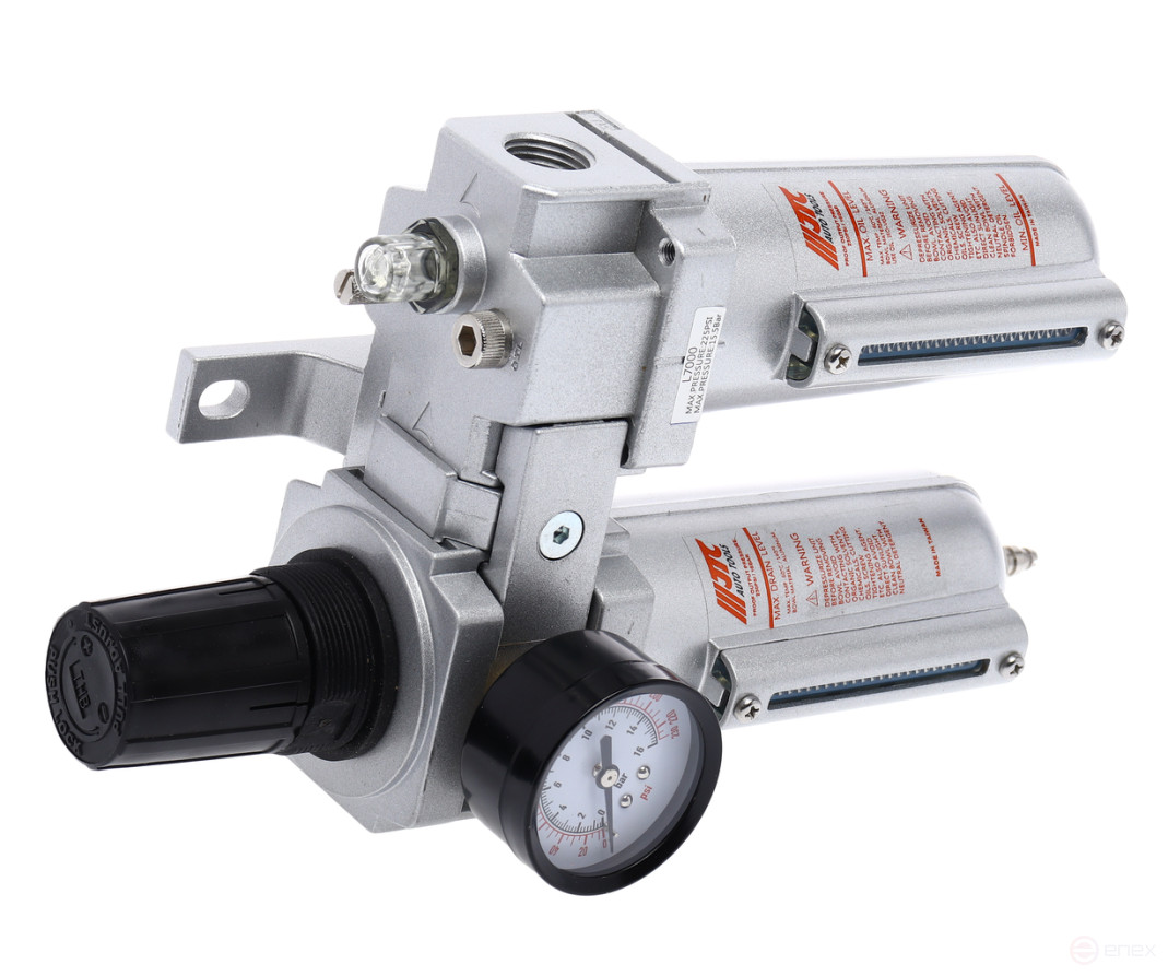 Air treatment unit (lubricator,dehumidifier) 1/2” metal. the switch. 285PSI 4000L/min JTC