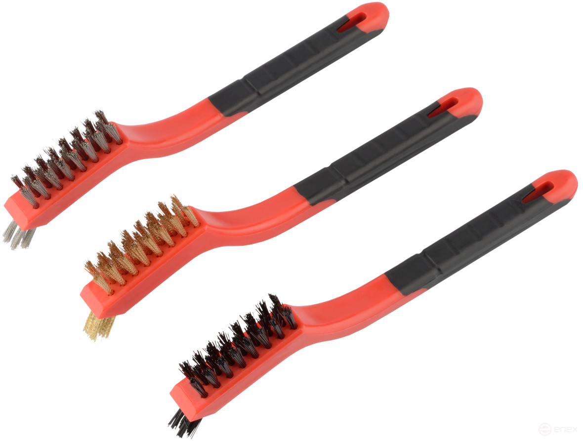 Набор щеток зачистных 3шт.L-180мм (АвтоDело) 44078