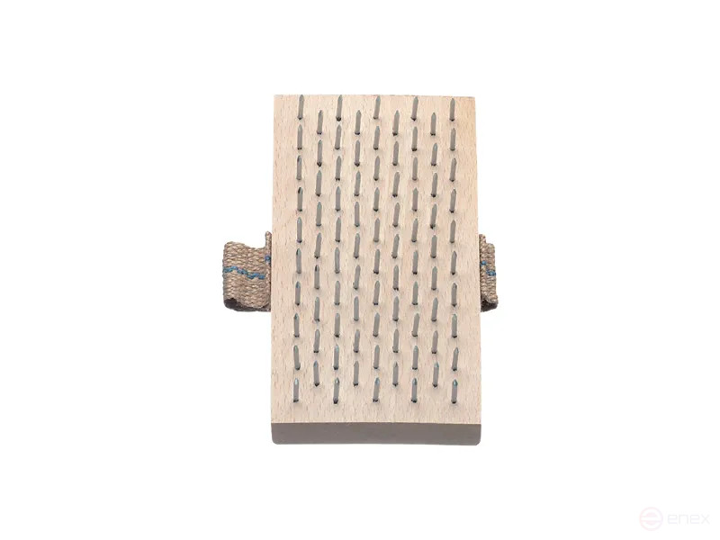 Щетка ручная, универсальная, деревянный корпус 189х97х18,8 мм, 86 ворсинок, высота ворса 16 мм