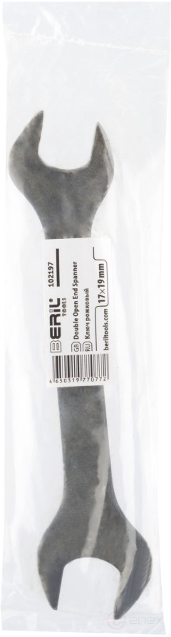 Ключ рожковый 17*19 BERIL