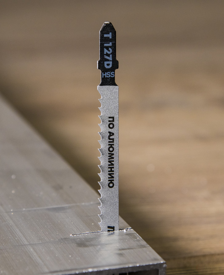 Пилки для лобзика по алюминию ПРАКТИКА тип T127D 100 х 75 мм, быстрый рез, HSS (2шт.) (034-502)