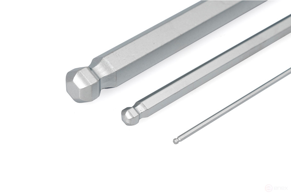 Набор ключей шестигранных с шаром (1.5,2,2.5,3,4,5,6,7,8,10 мм) 10 шт.