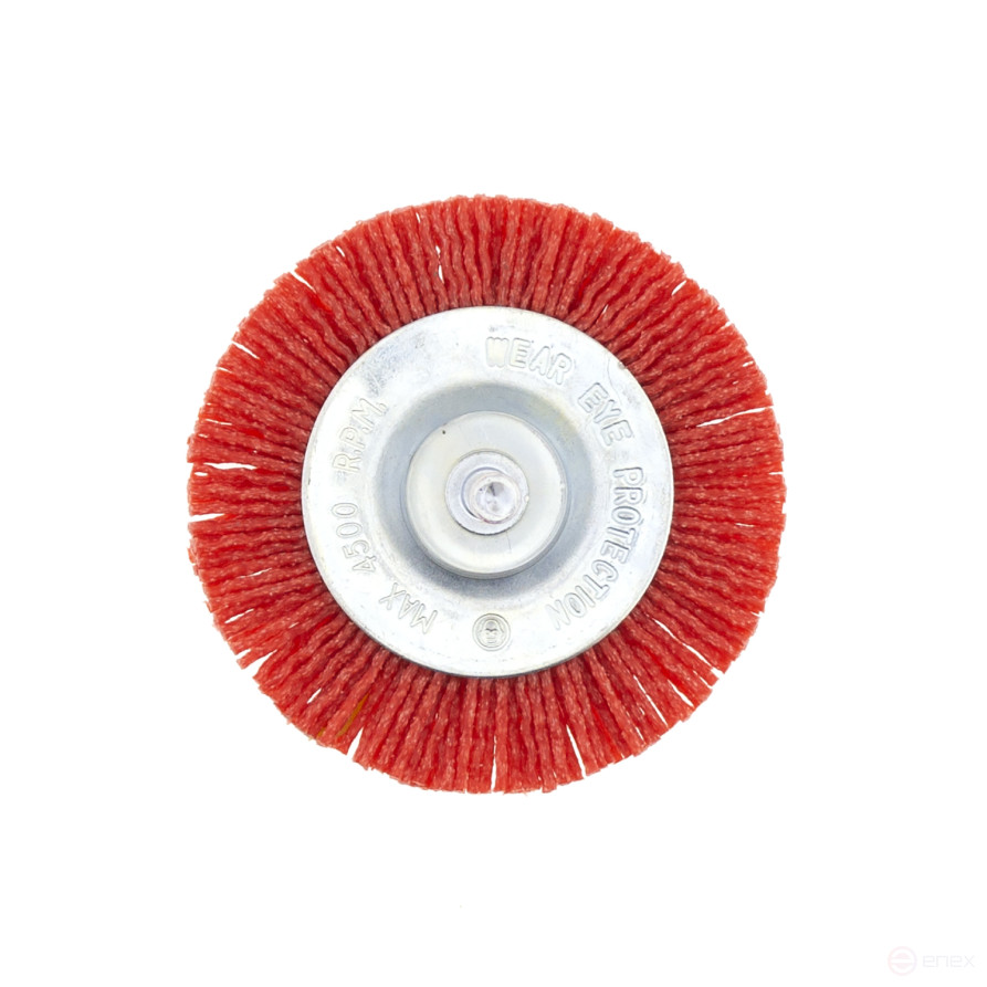 Кордщетка для дрели нейлоновая, радиальная, 75мм, Чеглок (10/120)