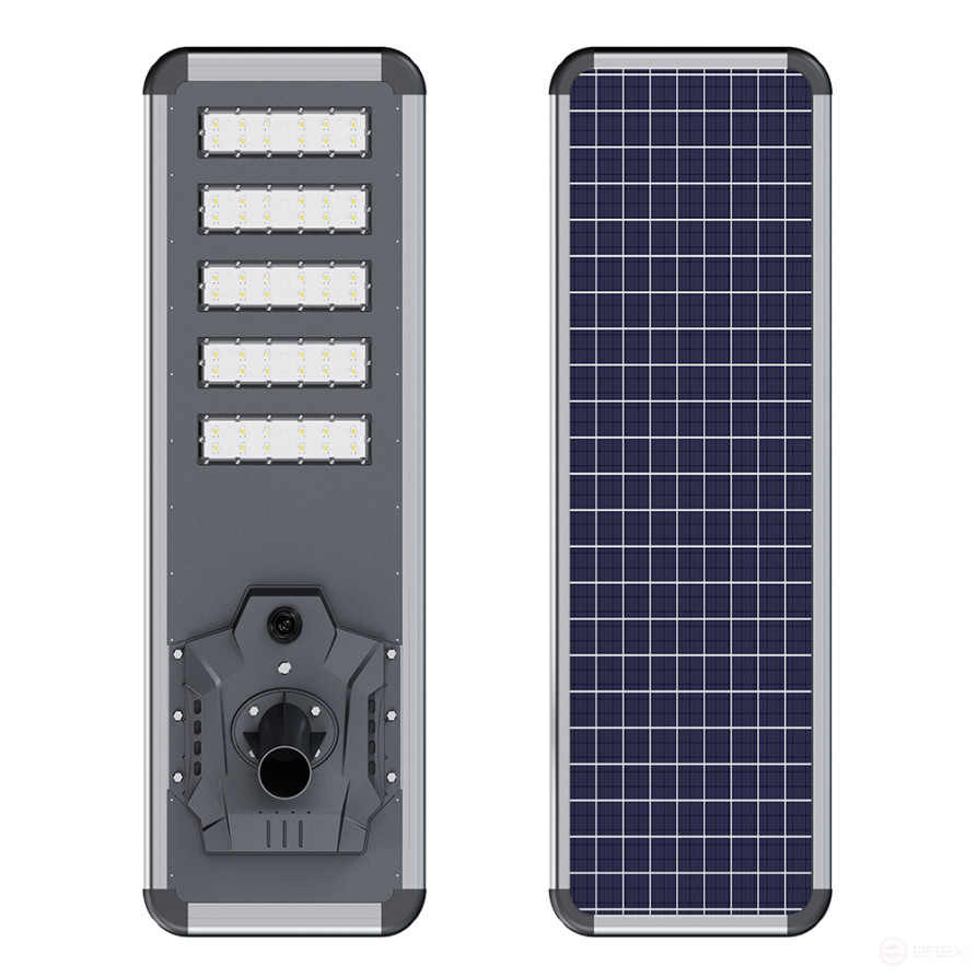 Уличный светодиодный светильник на солнечной батарее Mosvolt JX-SSL-AL4-120W