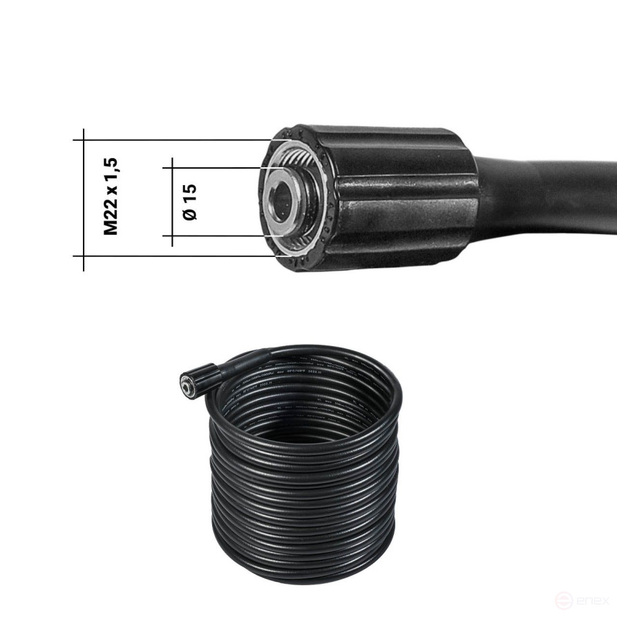 High pressure hose BORT BHS-10-Pro