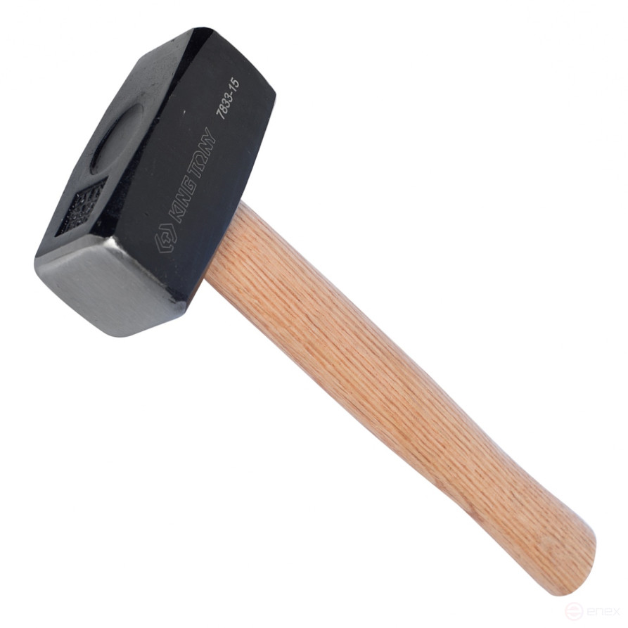 Sledgehammer 1500 g, wooden handle KING TONY 7833-15