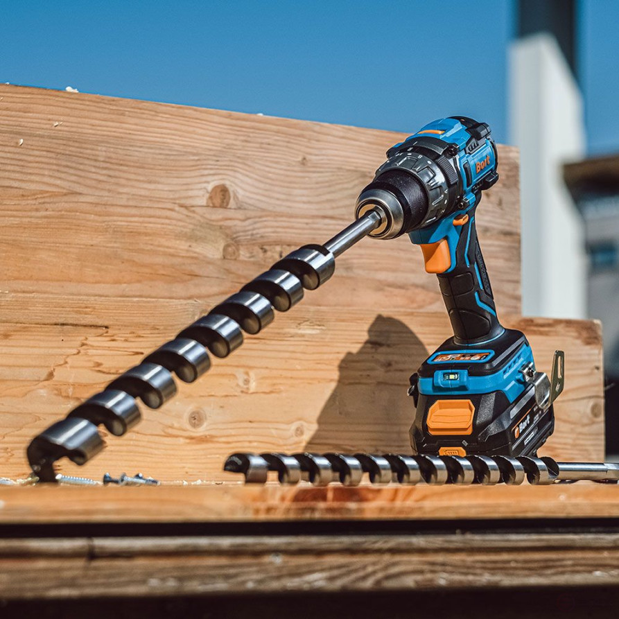 Cordless impact drill BORT BAB-21U (2x4A.h)
