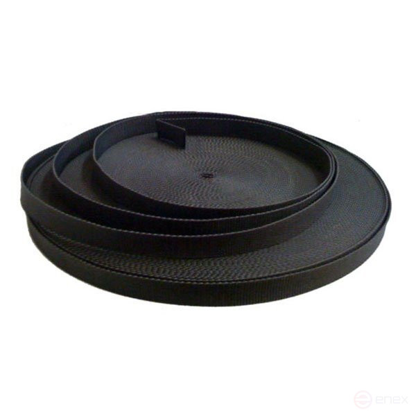 Textile mounting tape 50 m color: black FEDAST