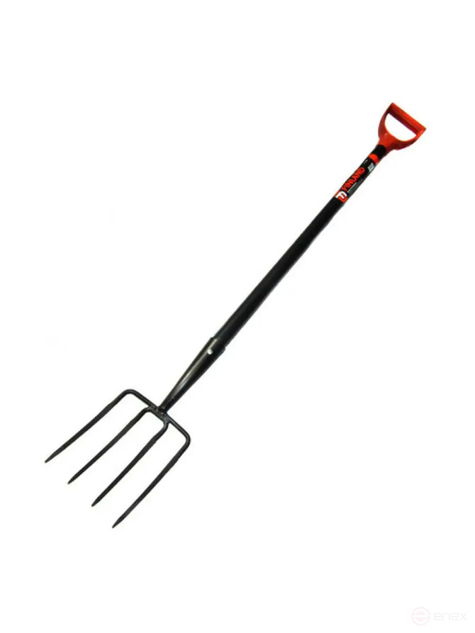 Garden forks "Stalnoff" powder-coated with a metal handle with a V-handle EURO PROF